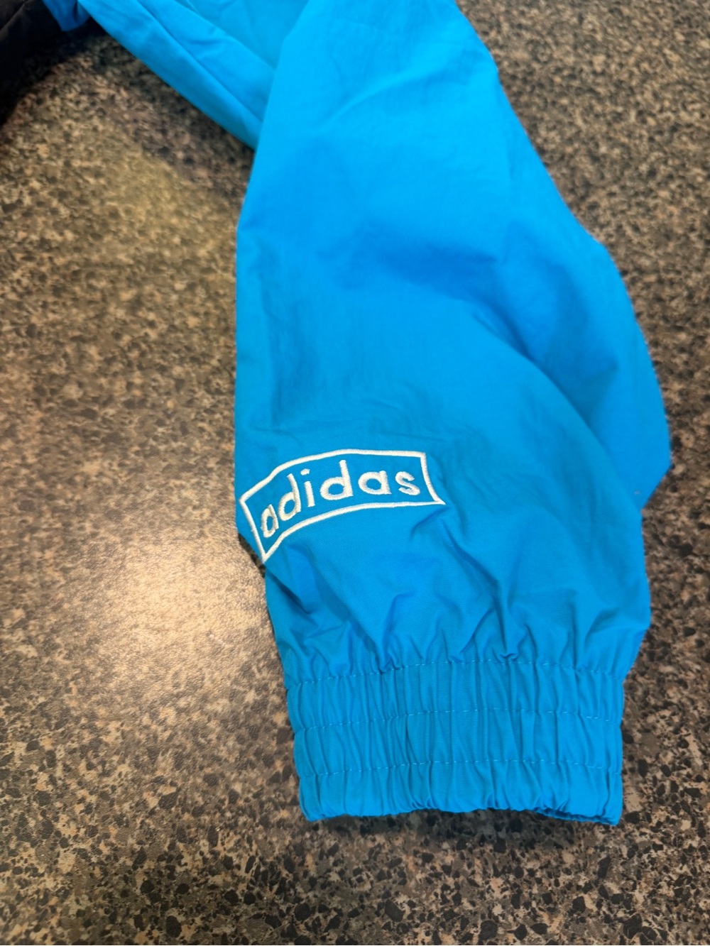 Vintage Adidas Originals Colorblock Windbreaker Track Jacket Trefoil Medium - Picture 5 of 12